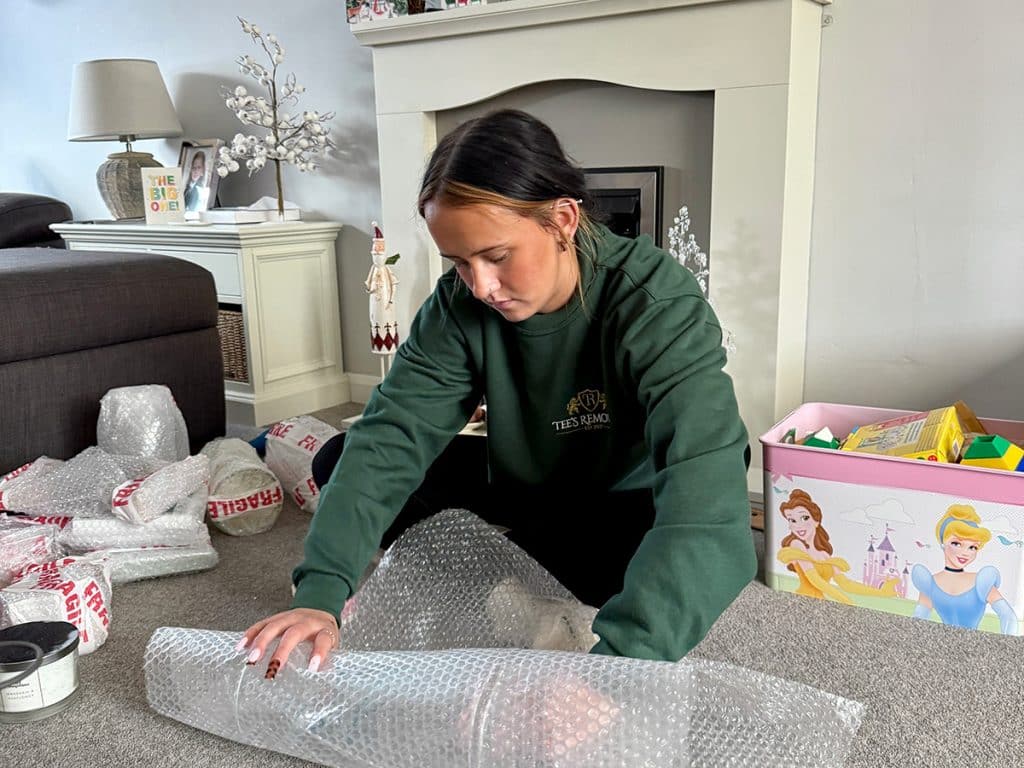 packing service nottingham tees removals team packing boxes
