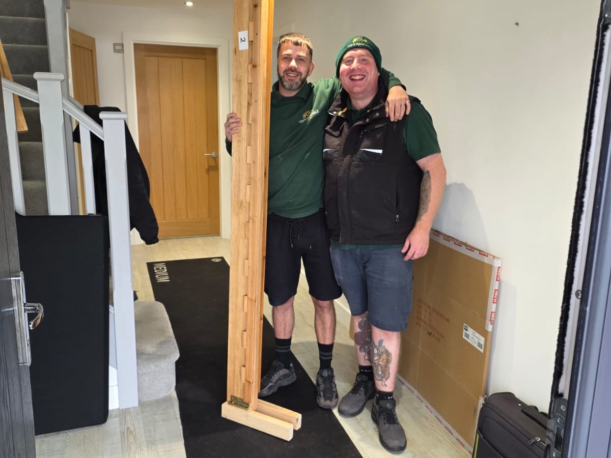 Tees Removals team loading a house ready to into indoor storage in Nottingham